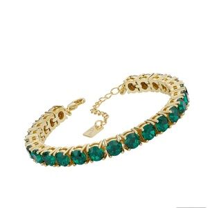 Park Lane Emerald Impression Gold & Green Bracelet ft in Sparkle Box Dazzle Drop